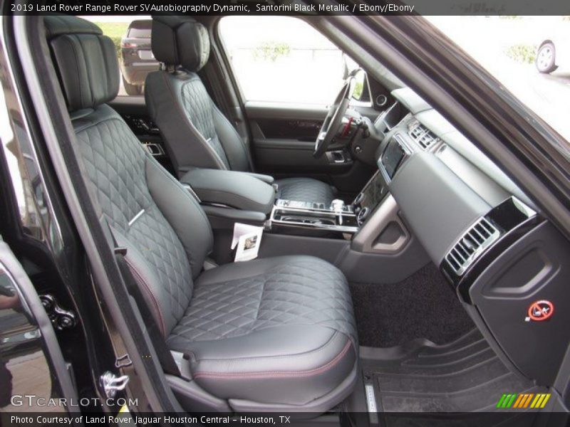 Front Seat of 2019 Range Rover SVAutobiography Dynamic