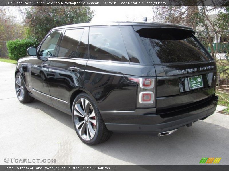 Santorini Black Metallic / Ebony/Ebony 2019 Land Rover Range Rover SVAutobiography Dynamic