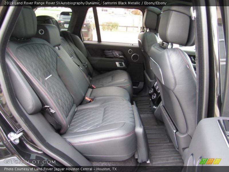 Rear Seat of 2019 Range Rover SVAutobiography Dynamic
