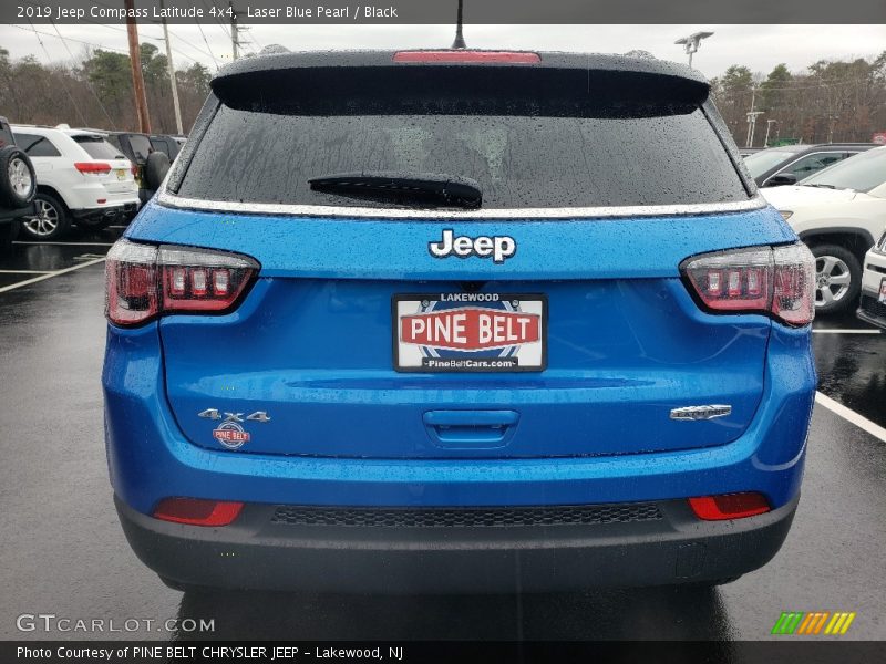 Laser Blue Pearl / Black 2019 Jeep Compass Latitude 4x4