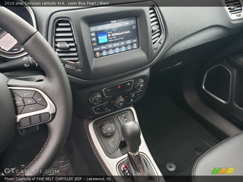 Laser Blue Pearl / Black 2019 Jeep Compass Latitude 4x4