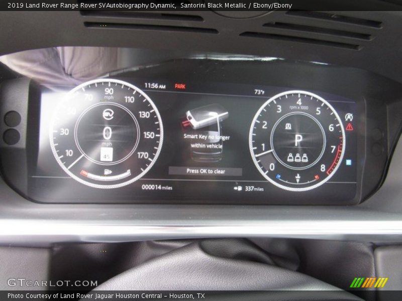  2019 Range Rover SVAutobiography Dynamic SVAutobiography Dynamic Gauges