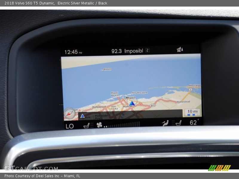 Navigation of 2018 S60 T5 Dynamic