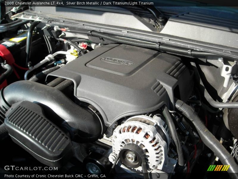 Silver Birch Metallic / Dark Titanium/Light Titanium 2008 Chevrolet Avalanche LT 4x4