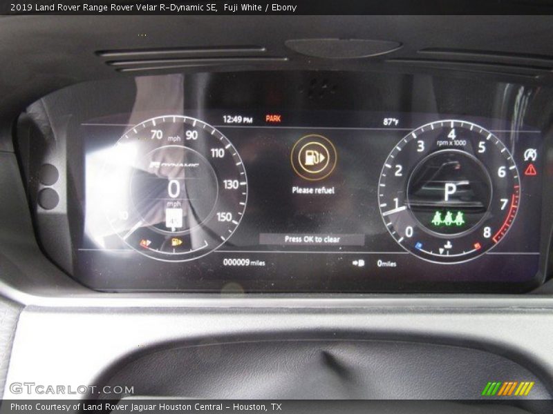 Fuji White / Ebony 2019 Land Rover Range Rover Velar R-Dynamic SE