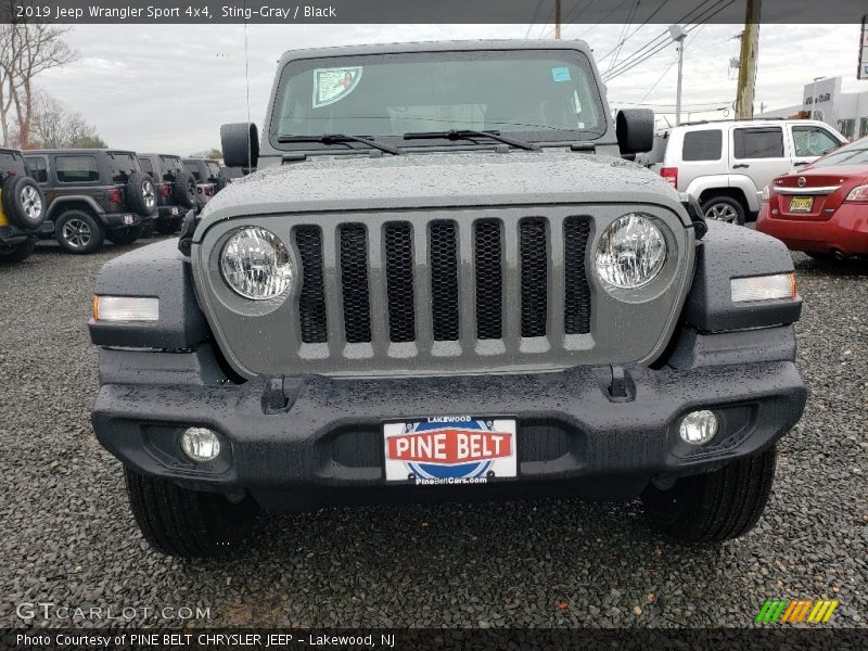 Sting-Gray / Black 2019 Jeep Wrangler Sport 4x4