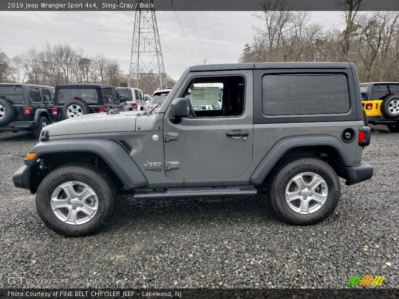 Sting-Gray / Black 2019 Jeep Wrangler Sport 4x4