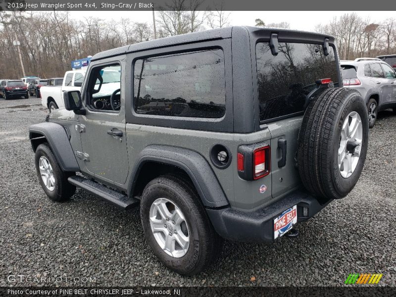 Sting-Gray / Black 2019 Jeep Wrangler Sport 4x4