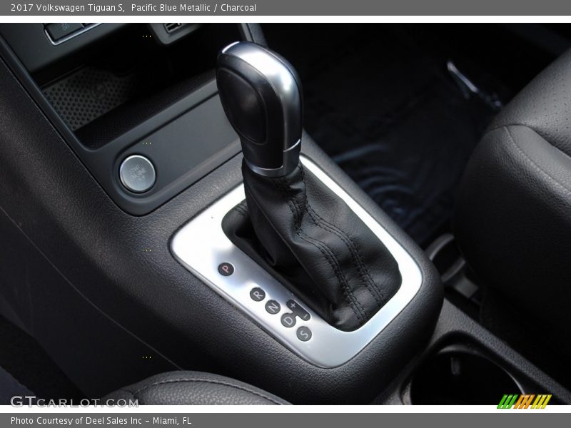 Pacific Blue Metallic / Charcoal 2017 Volkswagen Tiguan S