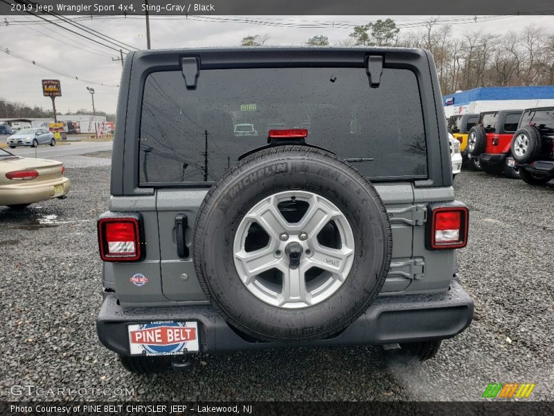 Sting-Gray / Black 2019 Jeep Wrangler Sport 4x4