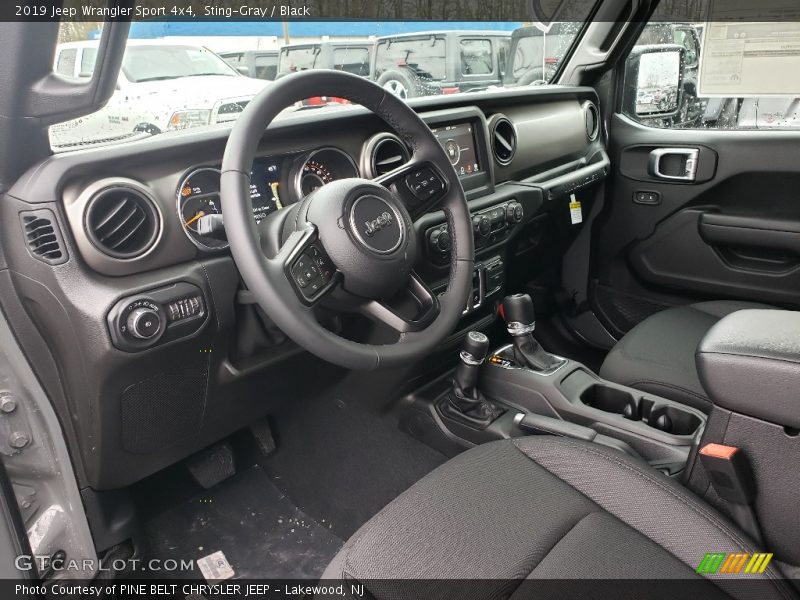Sting-Gray / Black 2019 Jeep Wrangler Sport 4x4