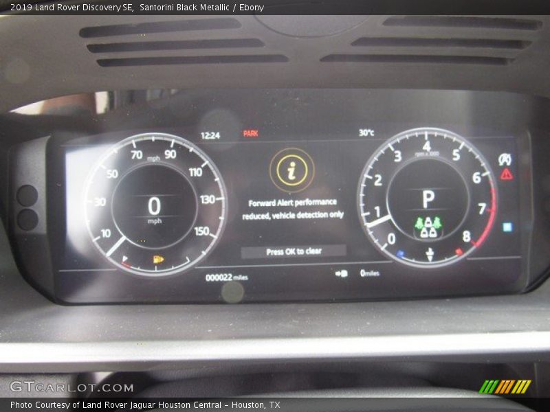 Santorini Black Metallic / Ebony 2019 Land Rover Discovery SE