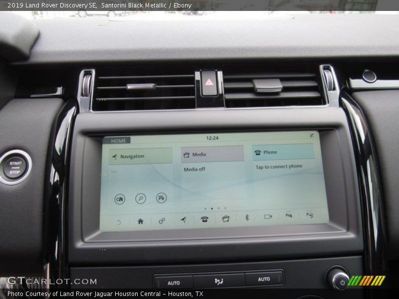 Santorini Black Metallic / Ebony 2019 Land Rover Discovery SE