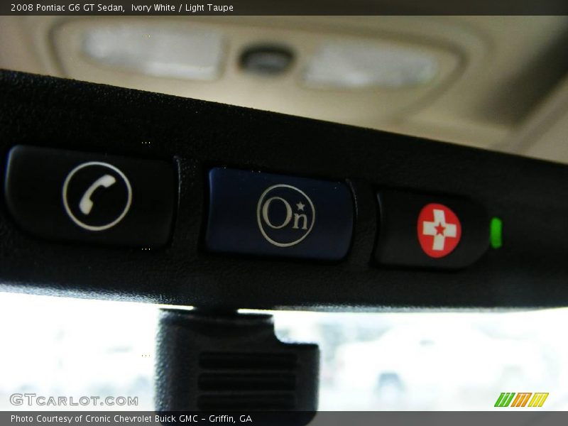 Ivory White / Light Taupe 2008 Pontiac G6 GT Sedan