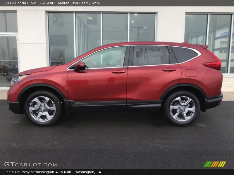  2019 CR-V EX-L AWD Molten Lava Pearl