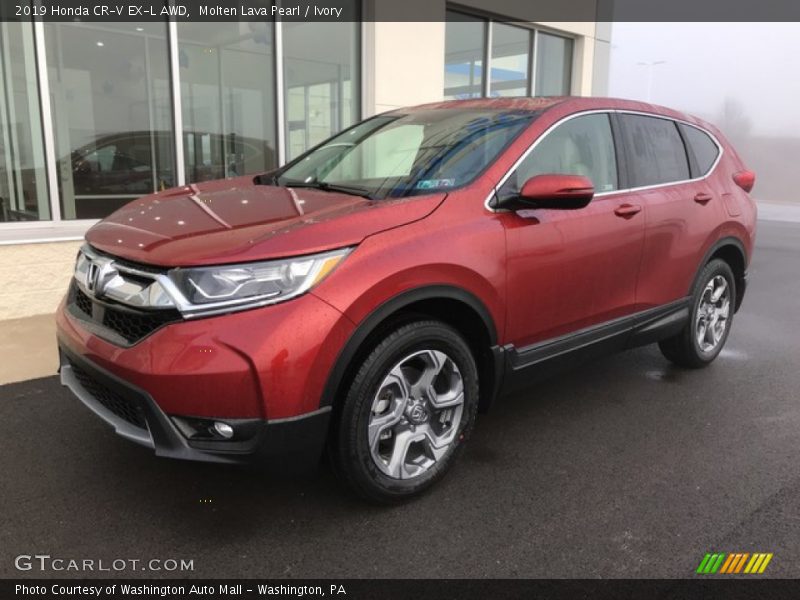 Front 3/4 View of 2019 CR-V EX-L AWD