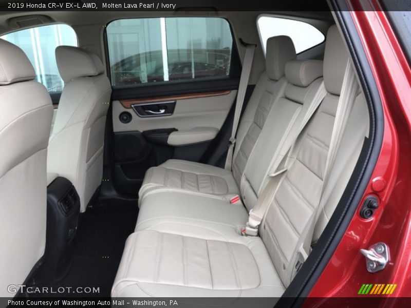 Rear Seat of 2019 CR-V EX-L AWD