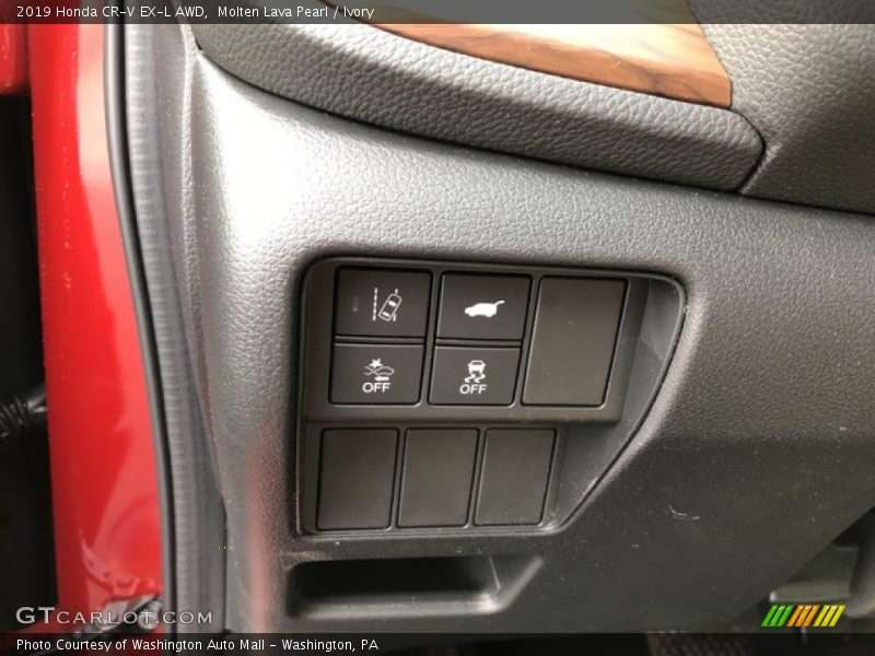 Controls of 2019 CR-V EX-L AWD