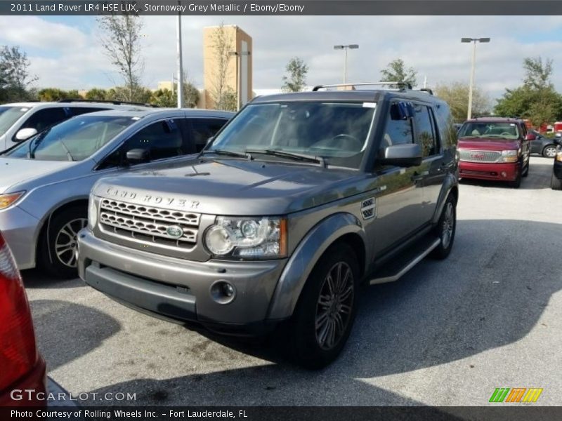 Stornoway Grey Metallic / Ebony/Ebony 2011 Land Rover LR4 HSE LUX