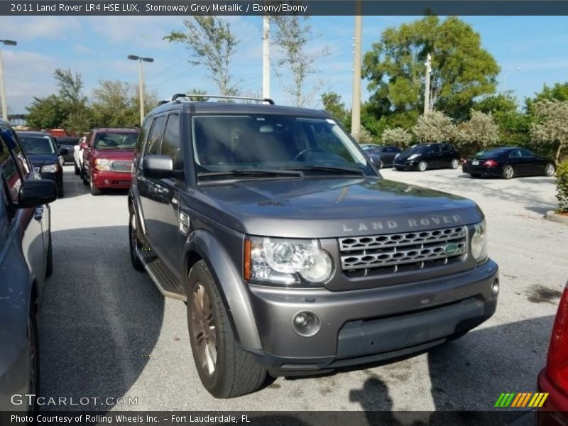 Stornoway Grey Metallic / Ebony/Ebony 2011 Land Rover LR4 HSE LUX