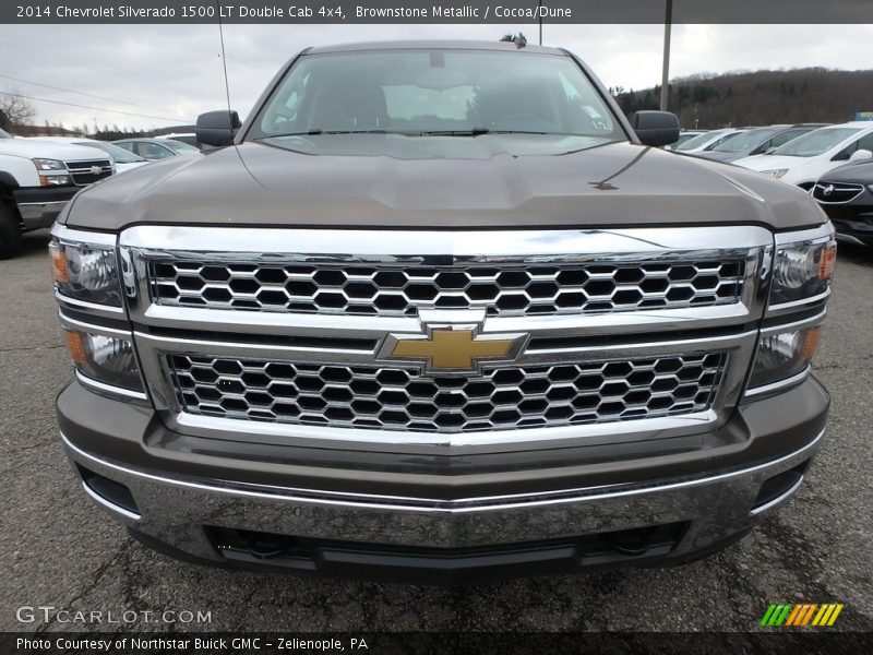 Brownstone Metallic / Cocoa/Dune 2014 Chevrolet Silverado 1500 LT Double Cab 4x4