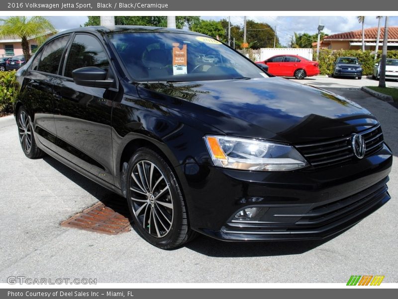 Front 3/4 View of 2016 Jetta Sport
