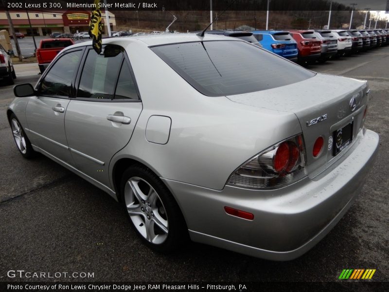 Millennium Silver Metallic / Black 2002 Lexus IS 300