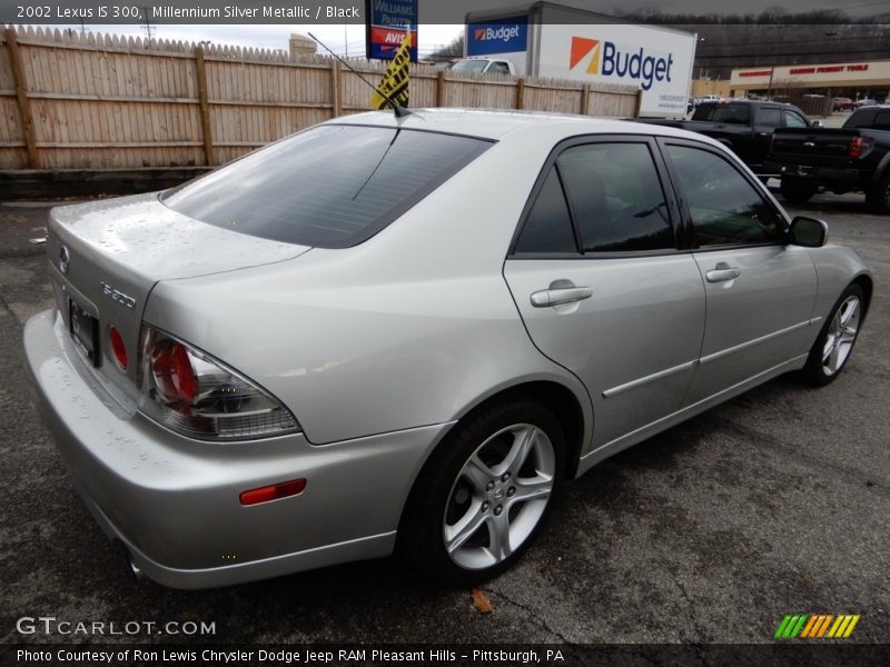 Millennium Silver Metallic / Black 2002 Lexus IS 300