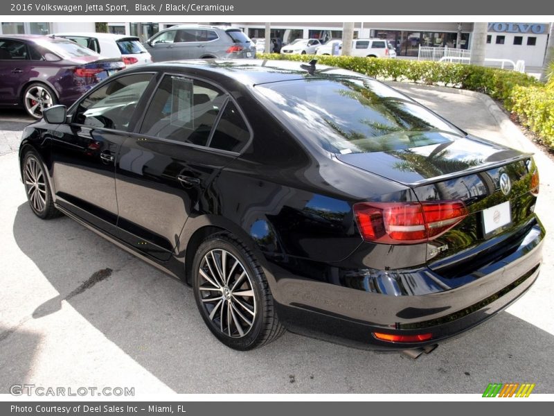 Black / Black/Ceramique 2016 Volkswagen Jetta Sport