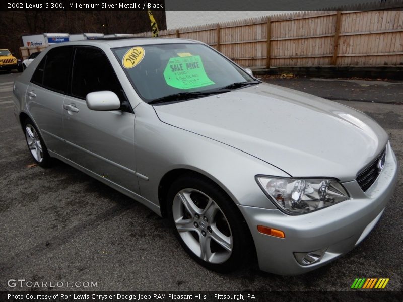 Millennium Silver Metallic / Black 2002 Lexus IS 300