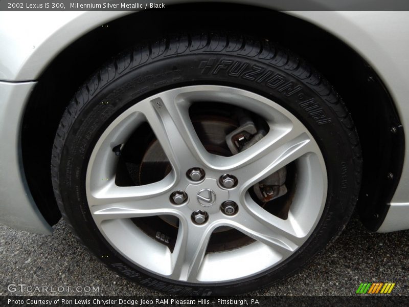 Millennium Silver Metallic / Black 2002 Lexus IS 300