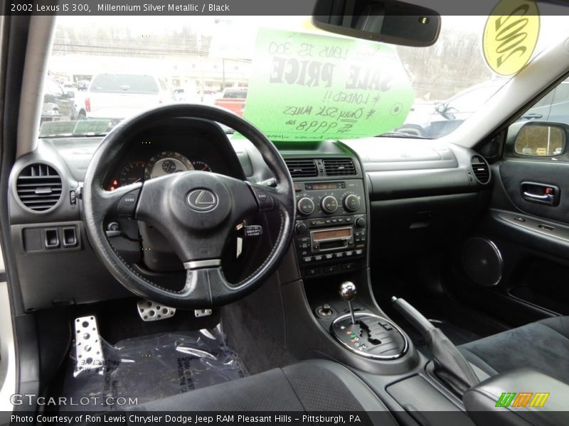 Millennium Silver Metallic / Black 2002 Lexus IS 300
