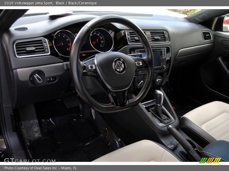 Front Seat of 2016 Jetta Sport