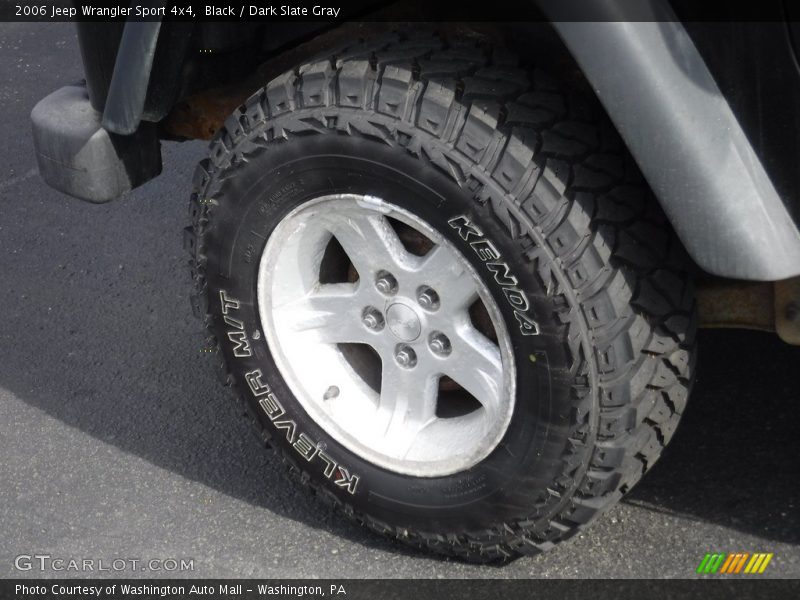 Black / Dark Slate Gray 2006 Jeep Wrangler Sport 4x4