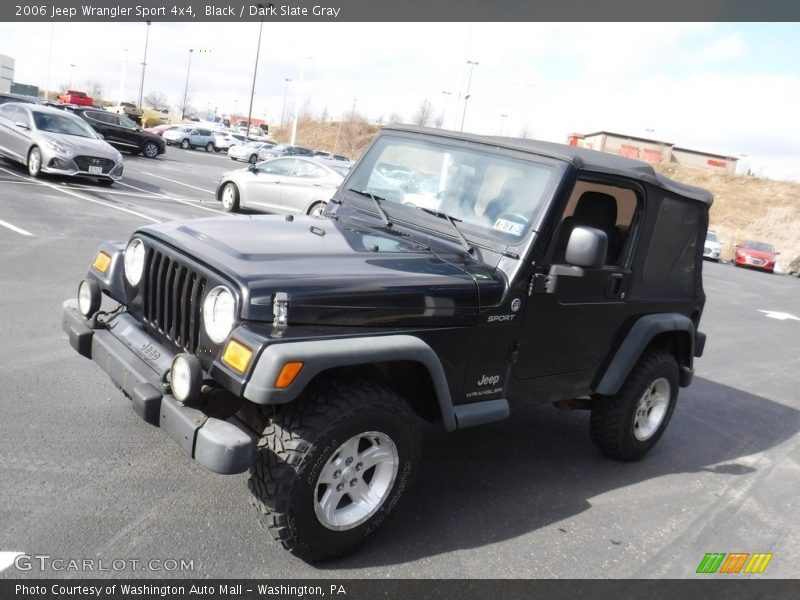 Black / Dark Slate Gray 2006 Jeep Wrangler Sport 4x4