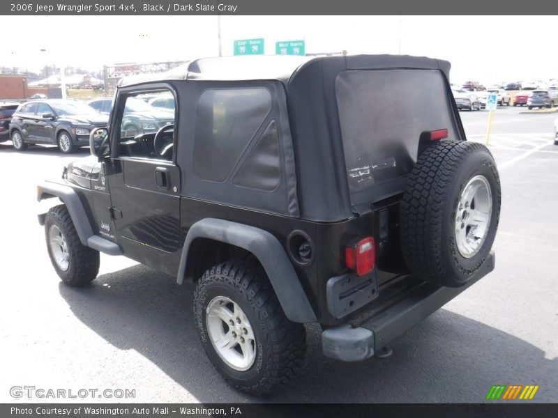 Black / Dark Slate Gray 2006 Jeep Wrangler Sport 4x4