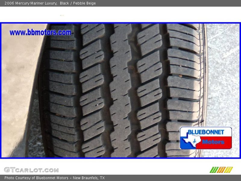Black / Pebble Beige 2006 Mercury Mariner Luxury