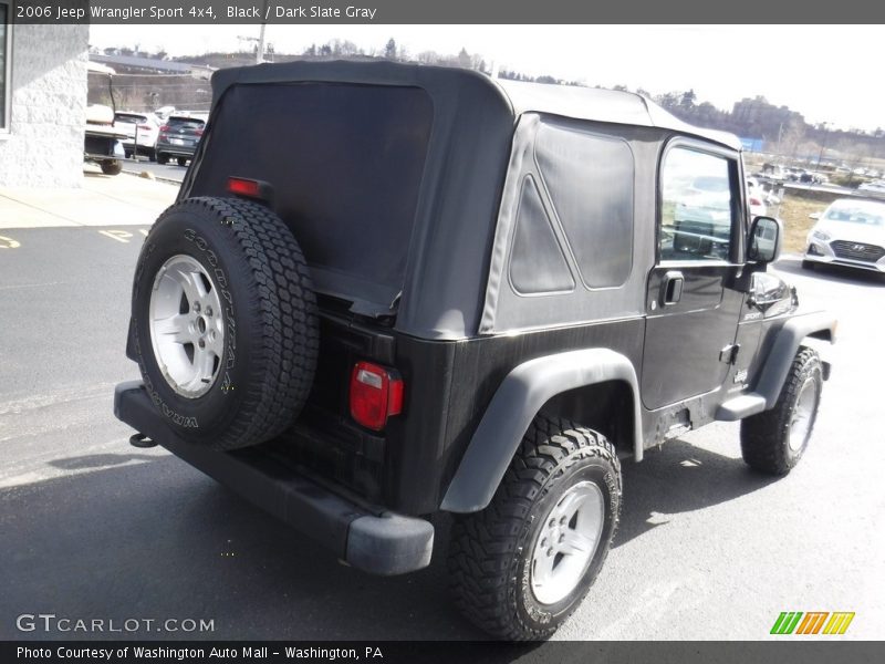Black / Dark Slate Gray 2006 Jeep Wrangler Sport 4x4