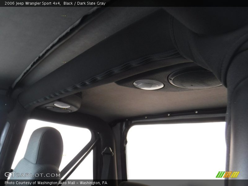 Black / Dark Slate Gray 2006 Jeep Wrangler Sport 4x4