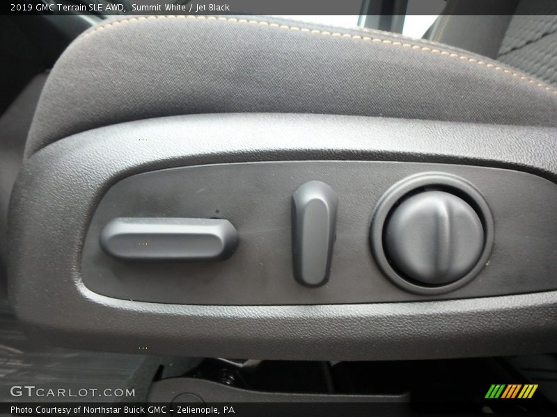 Summit White / Jet Black 2019 GMC Terrain SLE AWD
