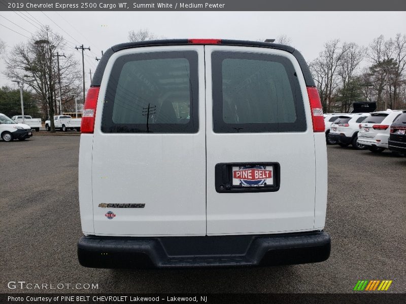 Summit White / Medium Pewter 2019 Chevrolet Express 2500 Cargo WT