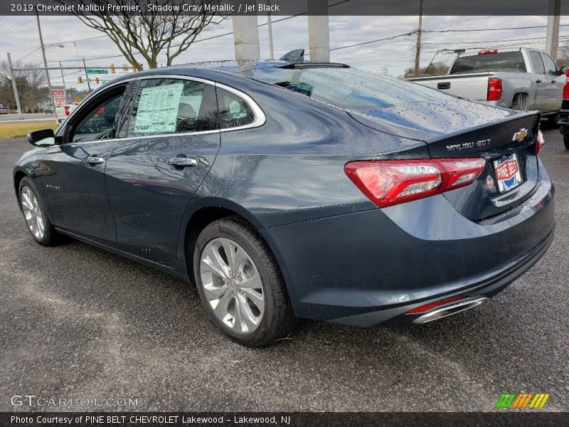 Shadow Gray Metallic / Jet Black 2019 Chevrolet Malibu Premier