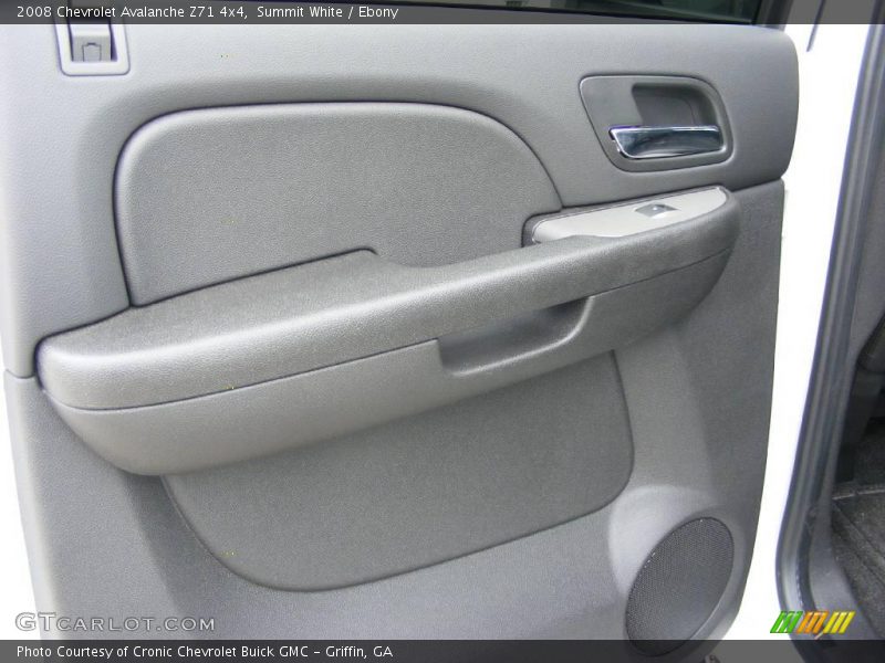 Summit White / Ebony 2008 Chevrolet Avalanche Z71 4x4