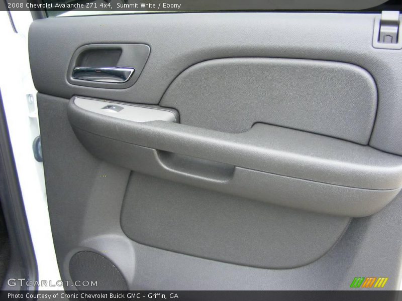 Summit White / Ebony 2008 Chevrolet Avalanche Z71 4x4
