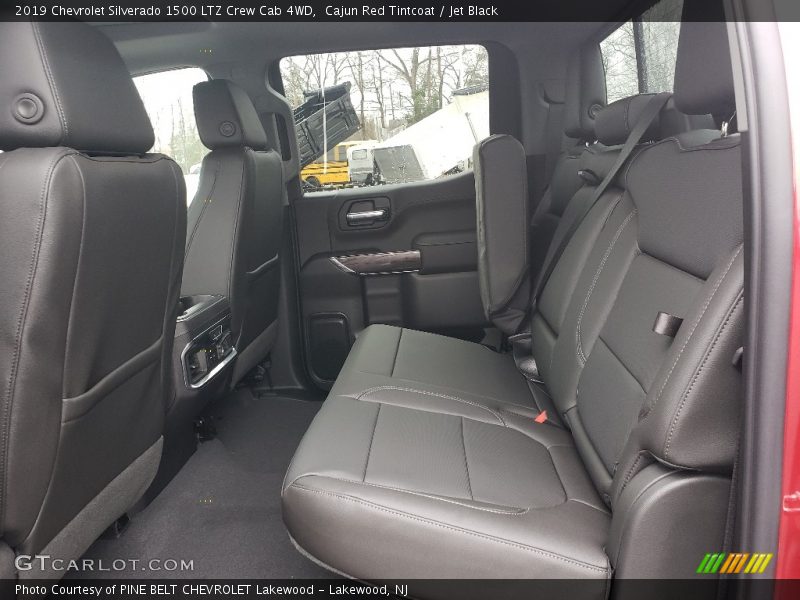 Cajun Red Tintcoat / Jet Black 2019 Chevrolet Silverado 1500 LTZ Crew Cab 4WD
