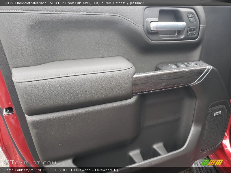 Cajun Red Tintcoat / Jet Black 2019 Chevrolet Silverado 1500 LTZ Crew Cab 4WD