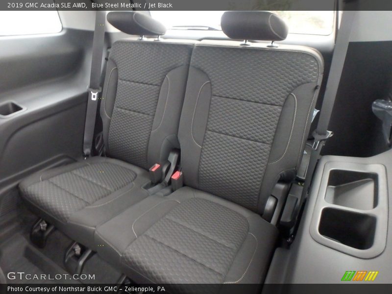 Blue Steel Metallic / Jet Black 2019 GMC Acadia SLE AWD