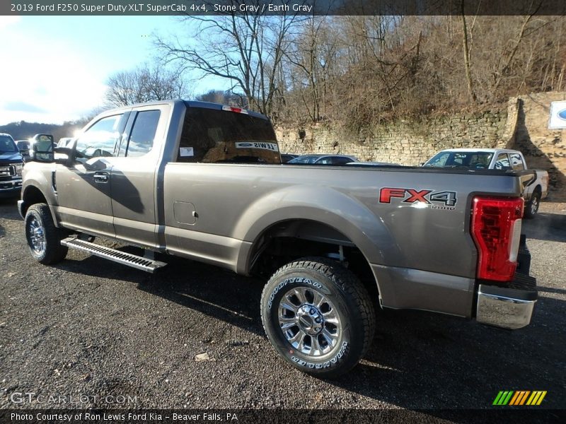 Stone Gray / Earth Gray 2019 Ford F250 Super Duty XLT SuperCab 4x4