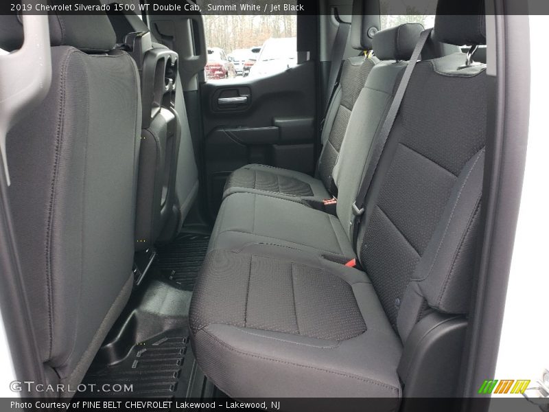 Summit White / Jet Black 2019 Chevrolet Silverado 1500 WT Double Cab