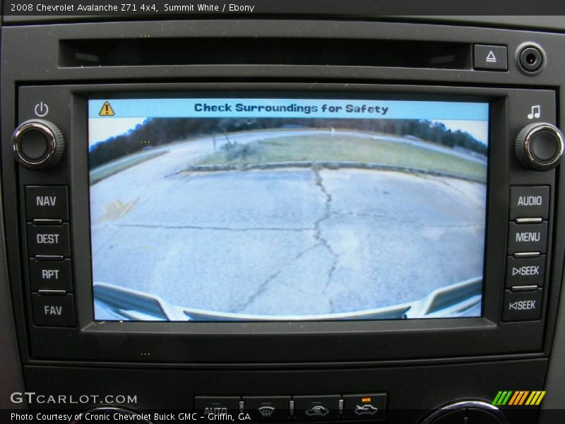 Summit White / Ebony 2008 Chevrolet Avalanche Z71 4x4